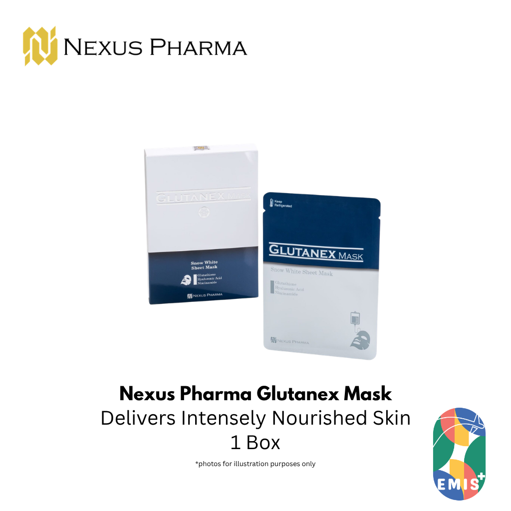Nexus Pharma Glutanex Mask: Radiant & Rejuvenated Skin in 15 Minutes — buy online at EMIS+ medical supplies Singapore