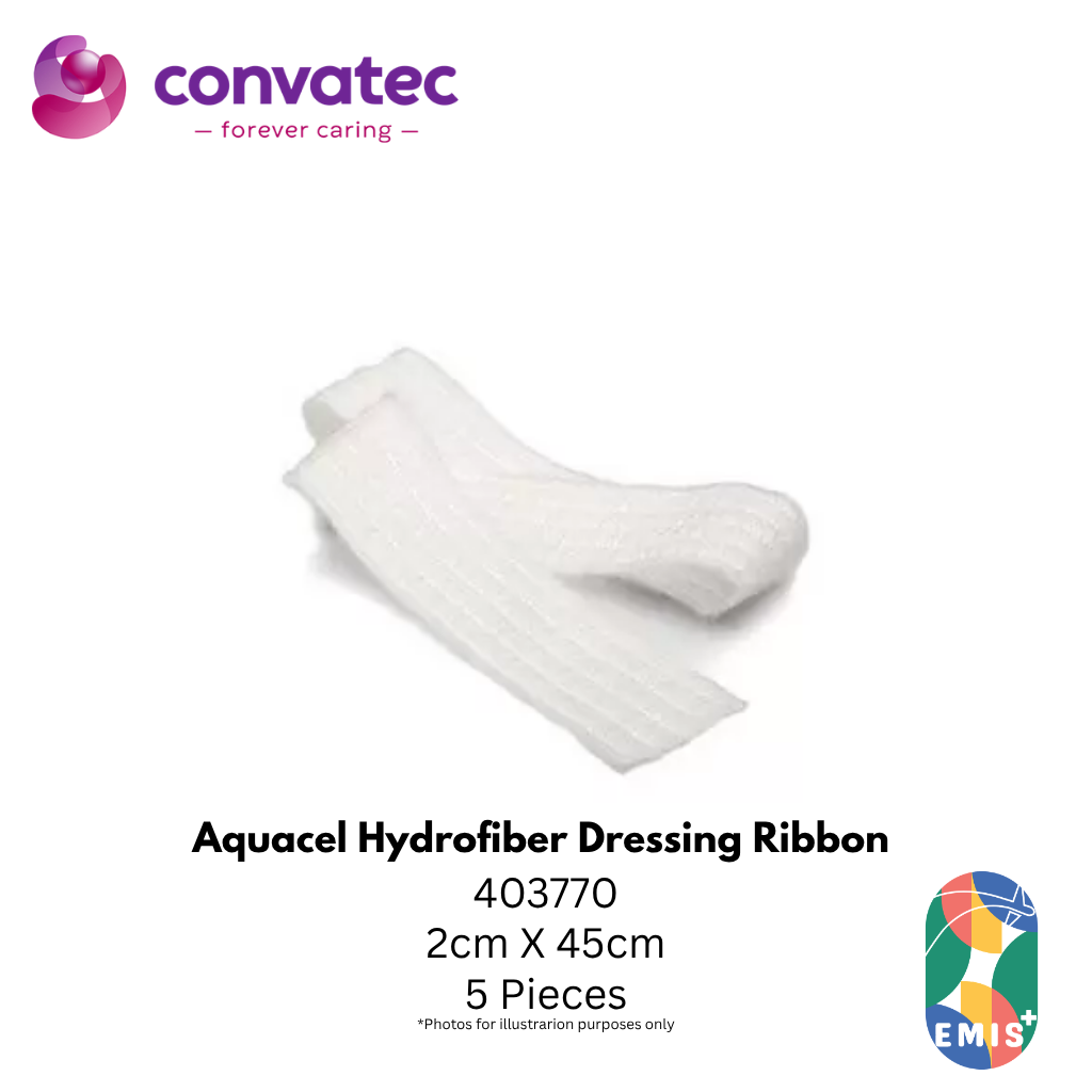 Convatec Aquacel Hydrofiber Dressing Ribbon with Strengthening Fiber [403770] product image 2 – EMIS+ Singapore