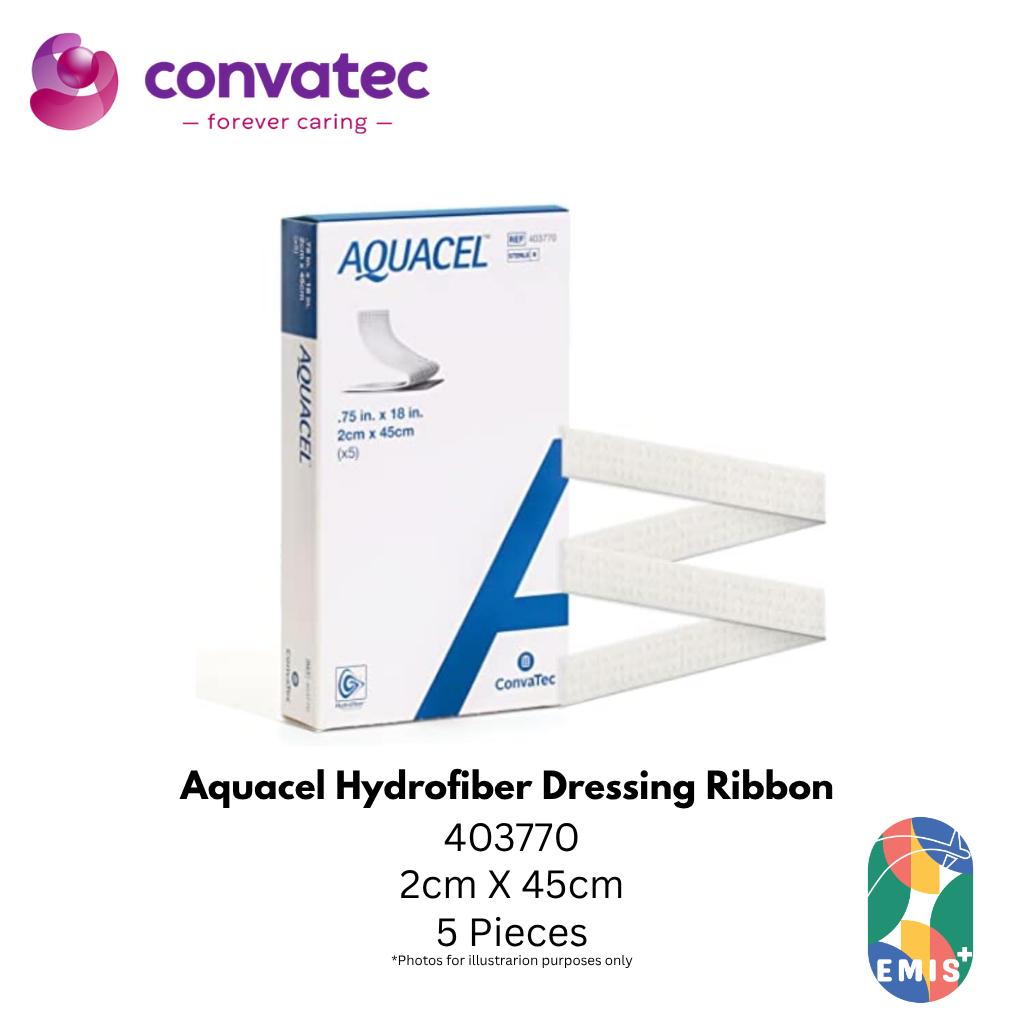 Convatec Aquacel Hydrofiber Dressing Ribbon with Strengthening Fiber [403770] product image 3 – EMIS+ Singapore