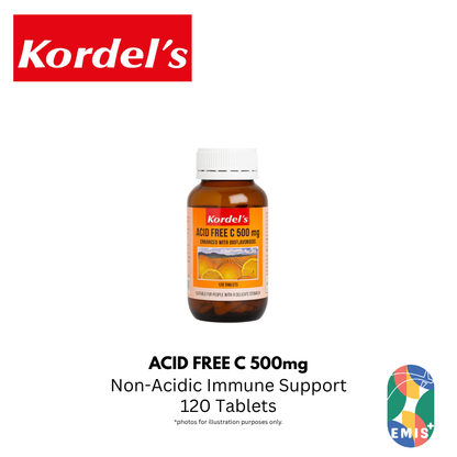 KORDEL’S ACID FREE C 500 mg ENHANCED WITH BIOFLAVONOIDS – product image 3 | EMIS+ Singapore