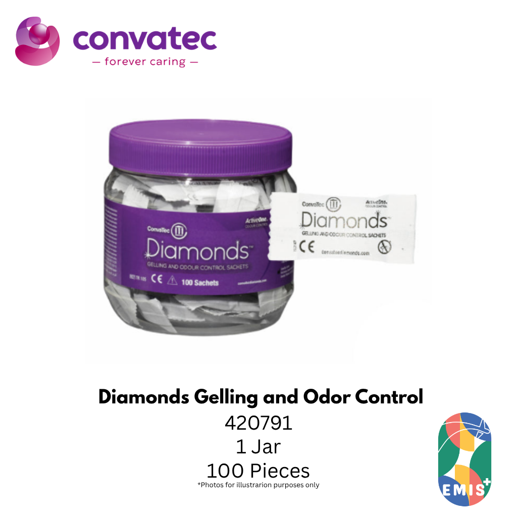 Convatec Diamonds Gelling and Odor Control
