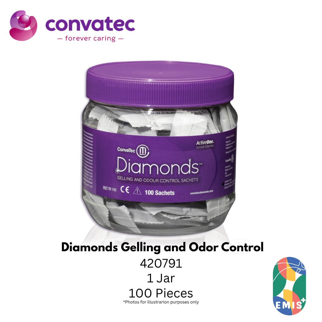Convatec Diamonds Gelling and Odor Control