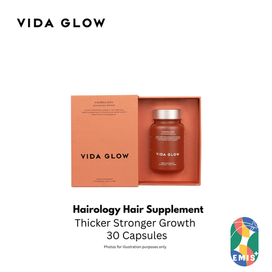 Vida Glow Hairology Hair Supplement 30 Capsules — Hairology available at EMIS+ Singapore (emis.asia)