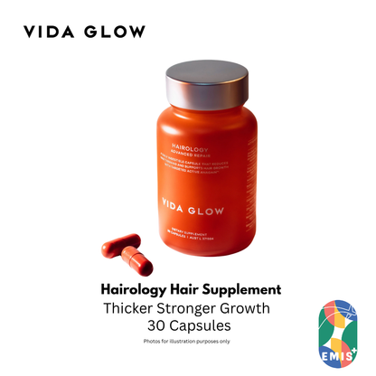 Vida Glow Hairology Hair Supplement 30 Capsules — product image 2, EMIS+ Singapore medical supplies