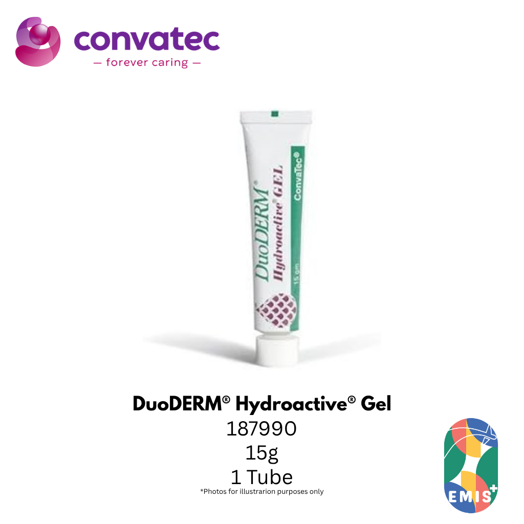 [Per tube] 187990 Convatec Duoderm Hydroactive Sterile Gel 15G product image 4 – EMIS+ Singapore