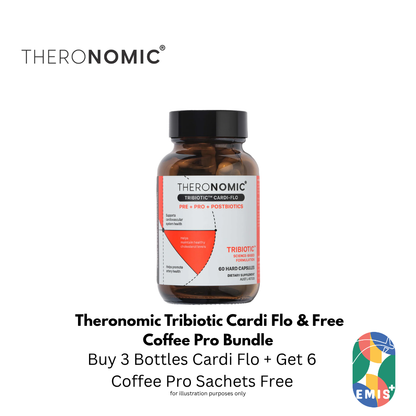 Bundle Sales Theronomic Tribiotic Cardi Flo Buy 3 Bottles Get Coffee Pro 6 Sachets Free (image 3)