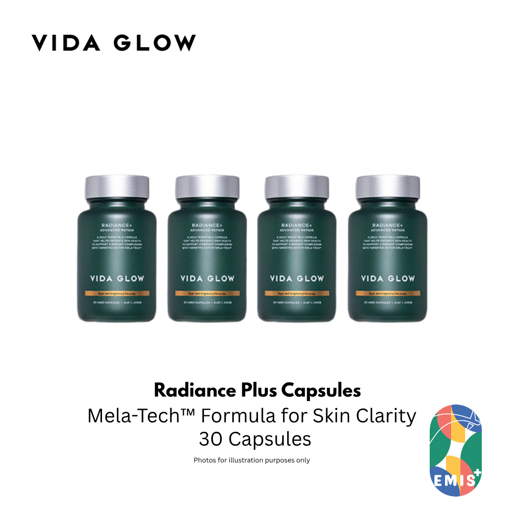 Vida Glow Radiance Plus Capsules 30 Capsules — product image 2, EMIS+ Singapore medical supplies
