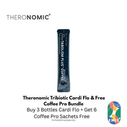 Bundle Sales Theronomic Tribiotic Cardi Flo Buy 3 Bottles Get Coffee Pro 6 Sachets Free (image 4)