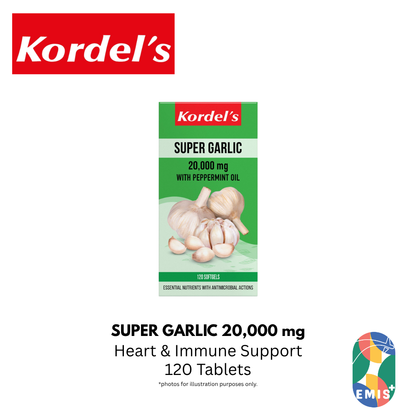KORDEL’S SUPER GARLIC 20,000 mg – product detail view 3 | EMIS+ Singapore medical supplies