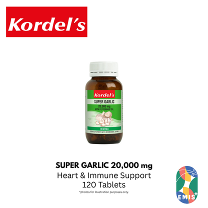 KORDEL’S SUPER GARLIC 20,000 mg – product detail view 2 | EMIS+ Singapore medical supplies