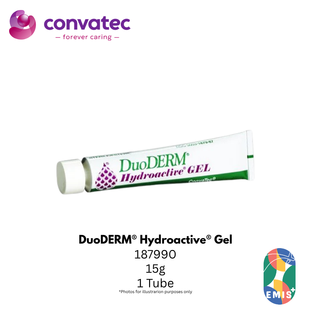 [Per tube] 187990 Convatec Duoderm Hydroactive Sterile Gel 15G product image 5 – EMIS+ Singapore