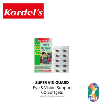 KORDEL’S SUPER VIS-GUARD – Vitamins & Supplements available at EMIS+ Singapore