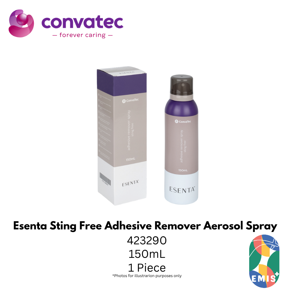 Convatec Esenta Sting Free Adhesive Remover Aerosol Spray (150ml) – buy online from EMIS+ Singapore medical supplies