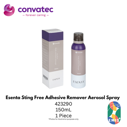 Convatec Esenta Sting Free Adhesive Remover Aerosol Spray (150ml) – buy online from EMIS+ Singapore medical supplies