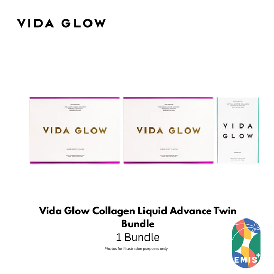 Vida Glow Collagen Liquid Advance Bundle with Free Marine Collagen — General Health available at EMIS+ Singapore (emis.asia)