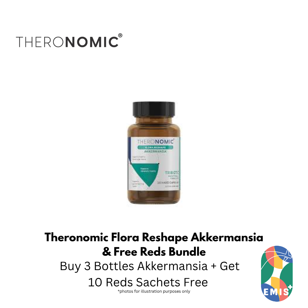 Bundle Sales Theronomic Flora Reshape Akkermansia Buy 3 Bottles Get Reds 10 Sachets Free (image 2)