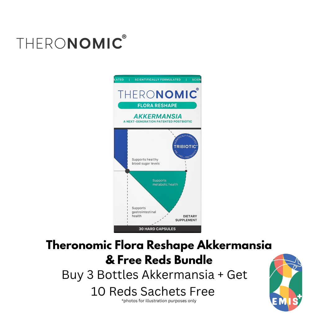 Bundle Sales Theronomic Flora Reshape Akkermansia Buy 3 Bottles Get Reds 10 Sachets Free (image 3)