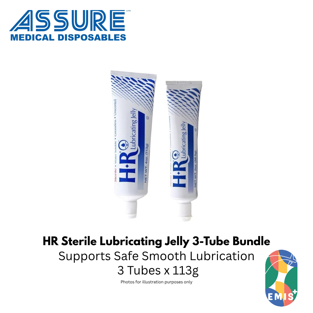 Bundle of 3 HR Sterile Lubricating Jelly Flip Top Tube 113g (image 2)