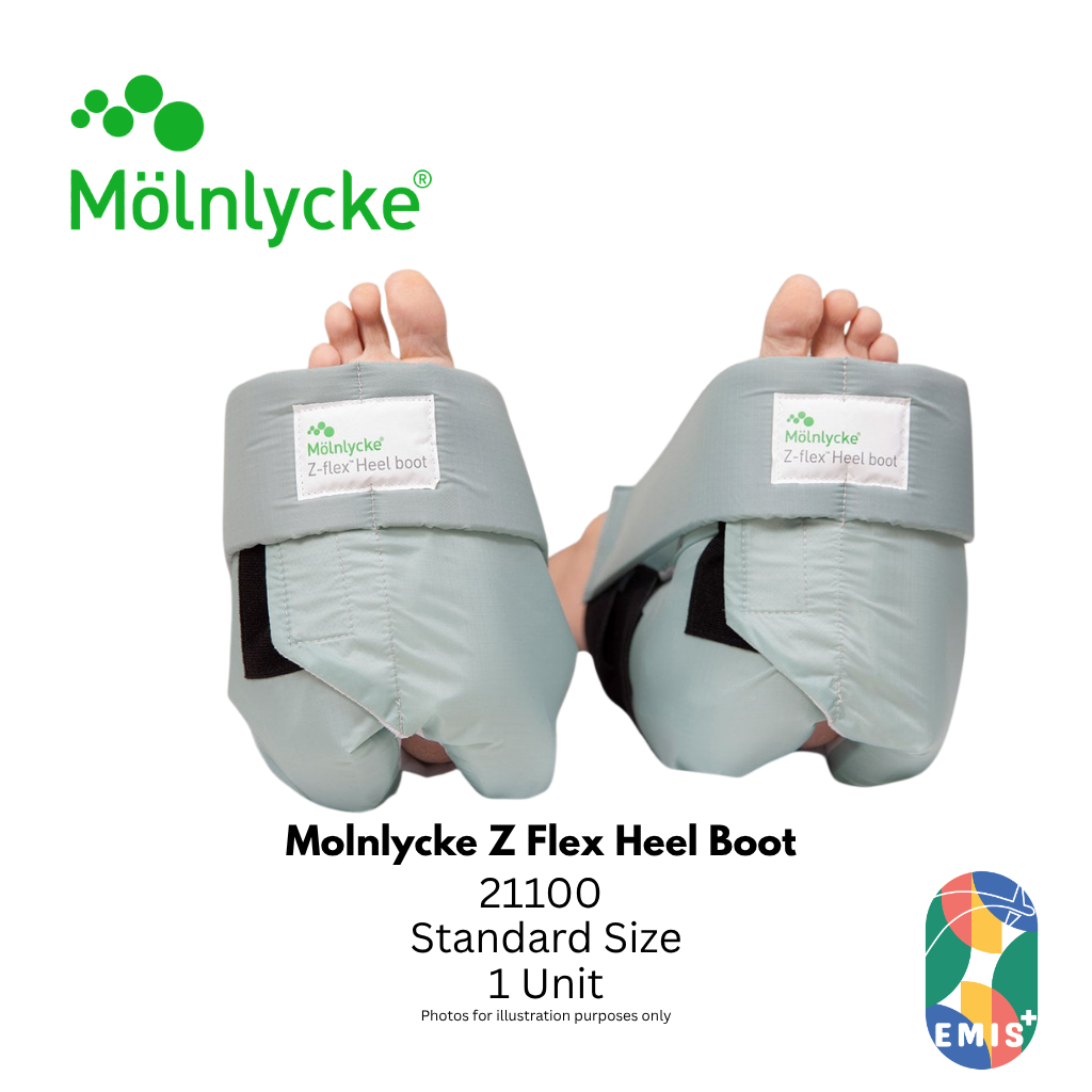 Molnlycke Z Flex Heel Boot | Advanced Heel Offloading Boot for Pressure Ulcer Prevention — product image 2, EMIS+ Singapore medical supplies