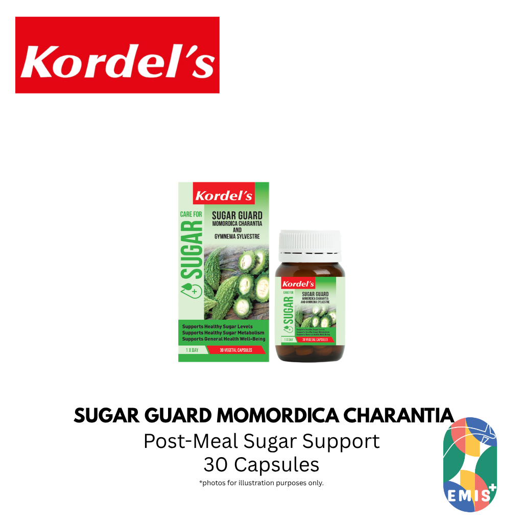 KORDEL’S SUGAR GUARD MOMORDICA CHARANTIA – Vitamins & Supplements available at EMIS+ Singapore