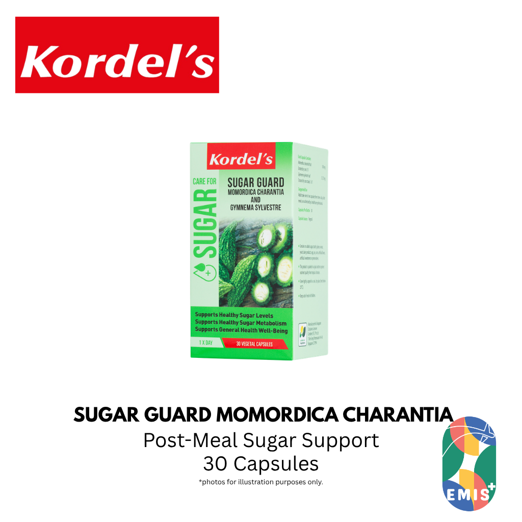 KORDEL’S SUGAR GUARD MOMORDICA CHARANTIA – product detail view 2 | EMIS+ Singapore medical supplies