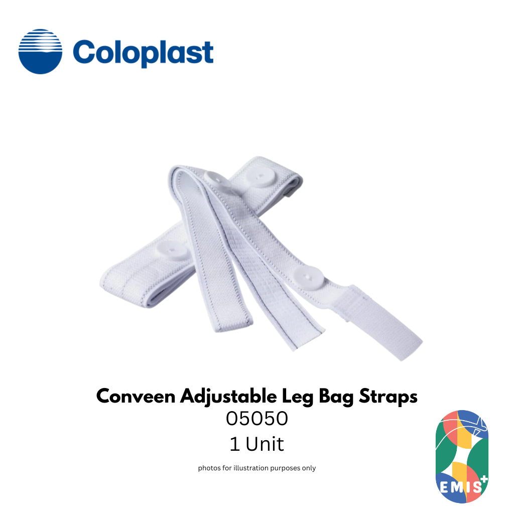 Coloplast Conveen Adjustable Leg Bag Straps – Buy in Singapore | EMIS+ Medical Supplies