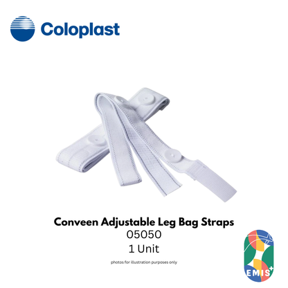 Coloplast Conveen Adjustable Leg Bag Straps – Buy in Singapore | EMIS+ Medical Supplies