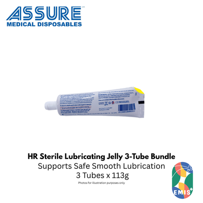 Bundle of 3 HR Sterile Lubricating Jelly Flip Top Tube 113g (image 3)