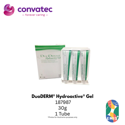 [Per tube] 187987 Convatec Duoderm Hydroactive Sterile Gel 30G – buy online from EMIS+ Singapore medical supplies