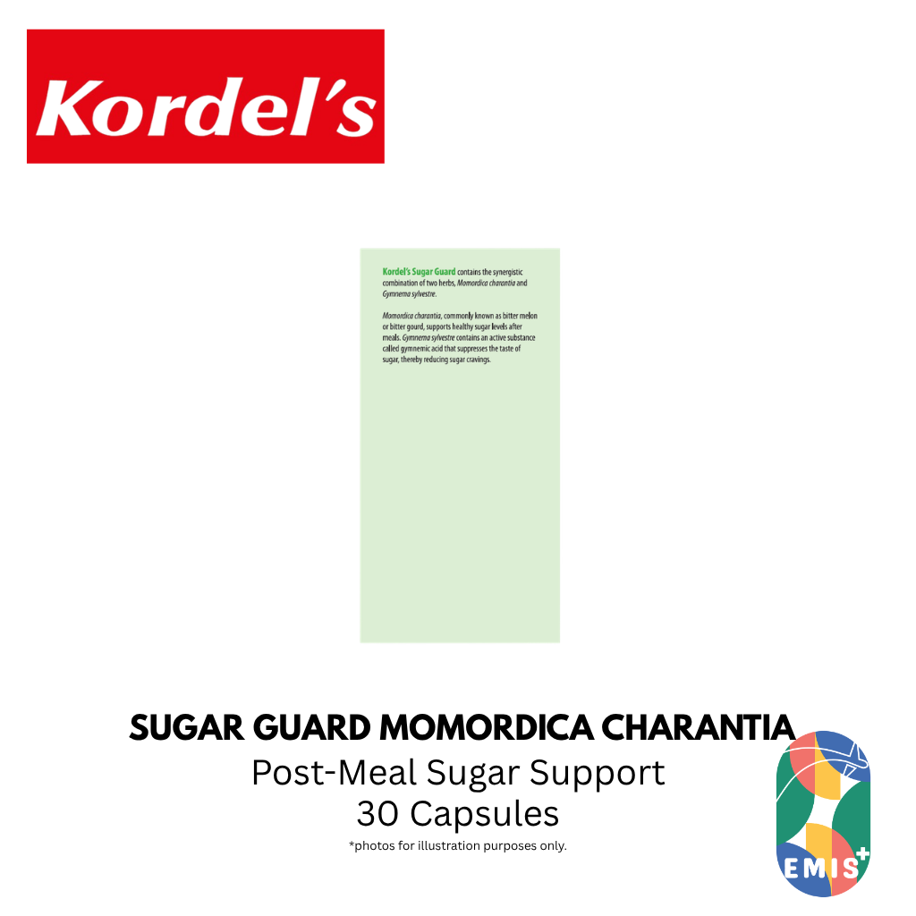 KORDEL’S SUGAR GUARD MOMORDICA CHARANTIA – product detail view 6 | EMIS+ Singapore medical supplies