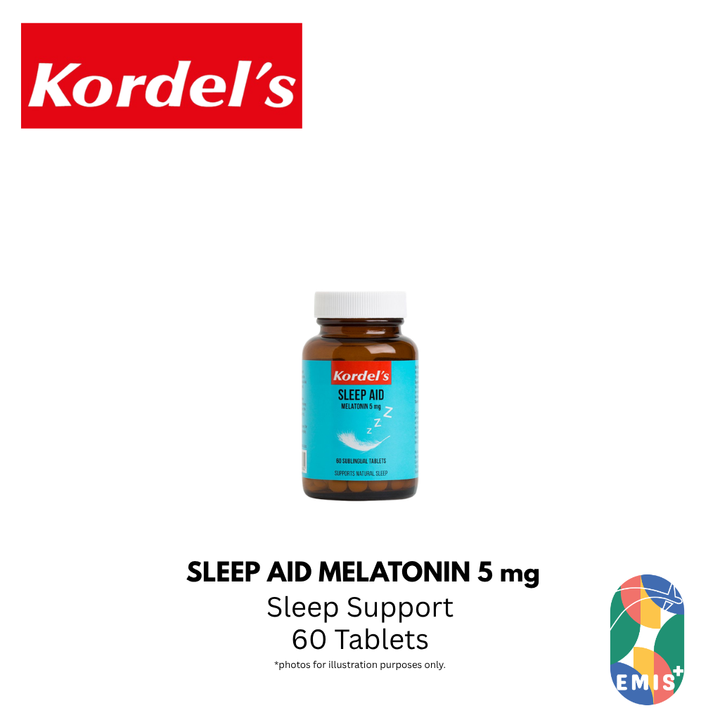 KORDEL’S SLEEP AID MELATONIN 5 mg – product detail view 2 | EMIS+ Singapore medical supplies