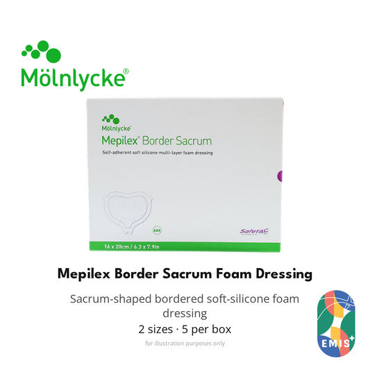 Mepilex Border Sacrum Foam Dressing