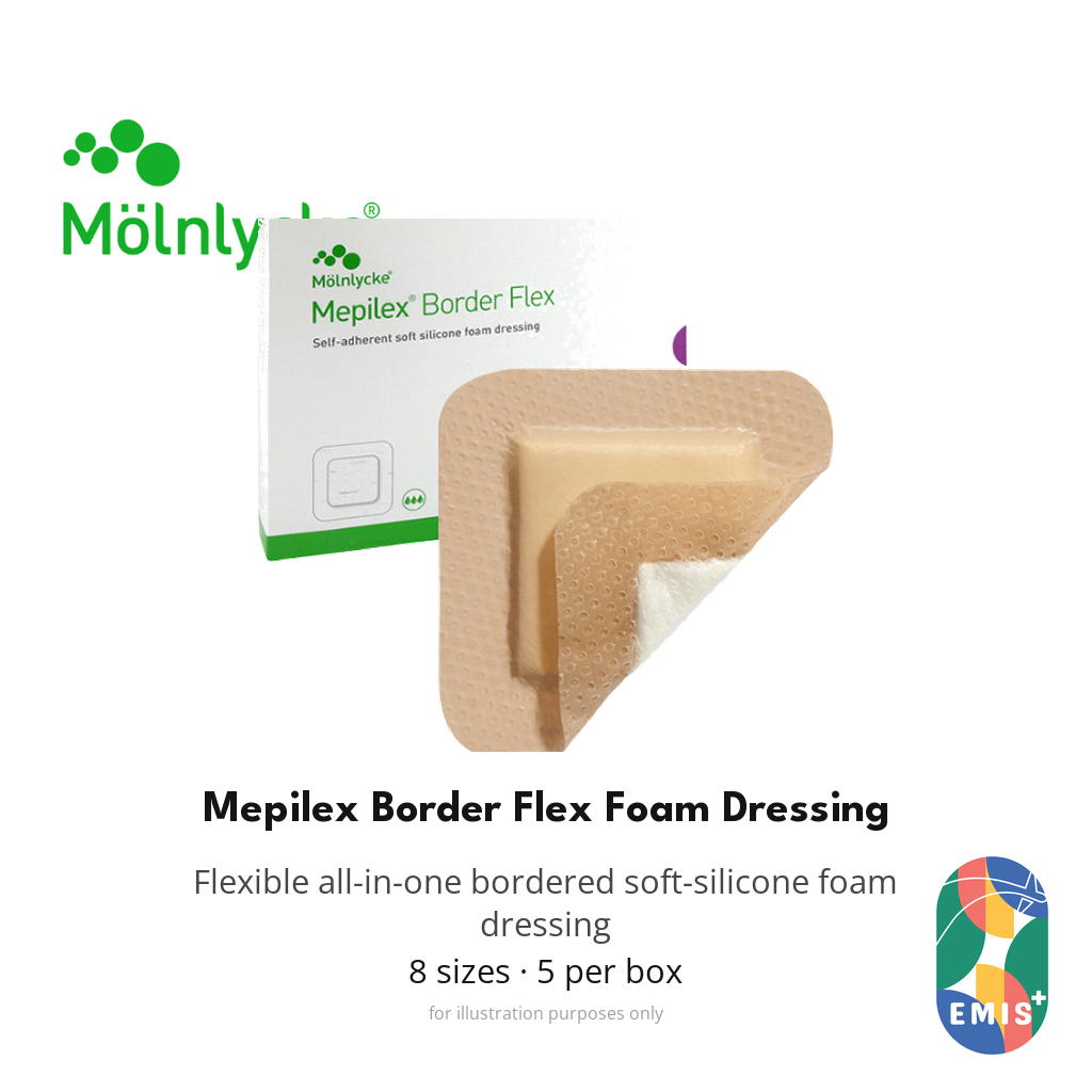 Mepilex Border Flex Foam Dressing