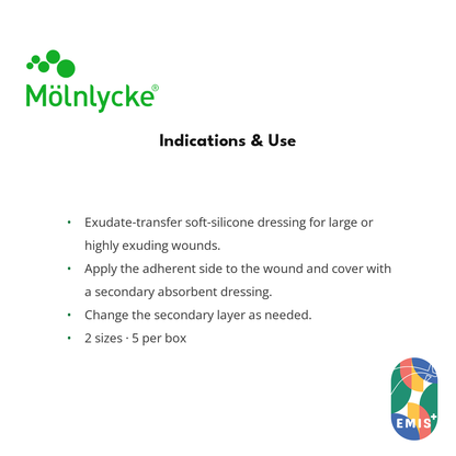 Mepilex Transfer Exudate Transfer Dressing