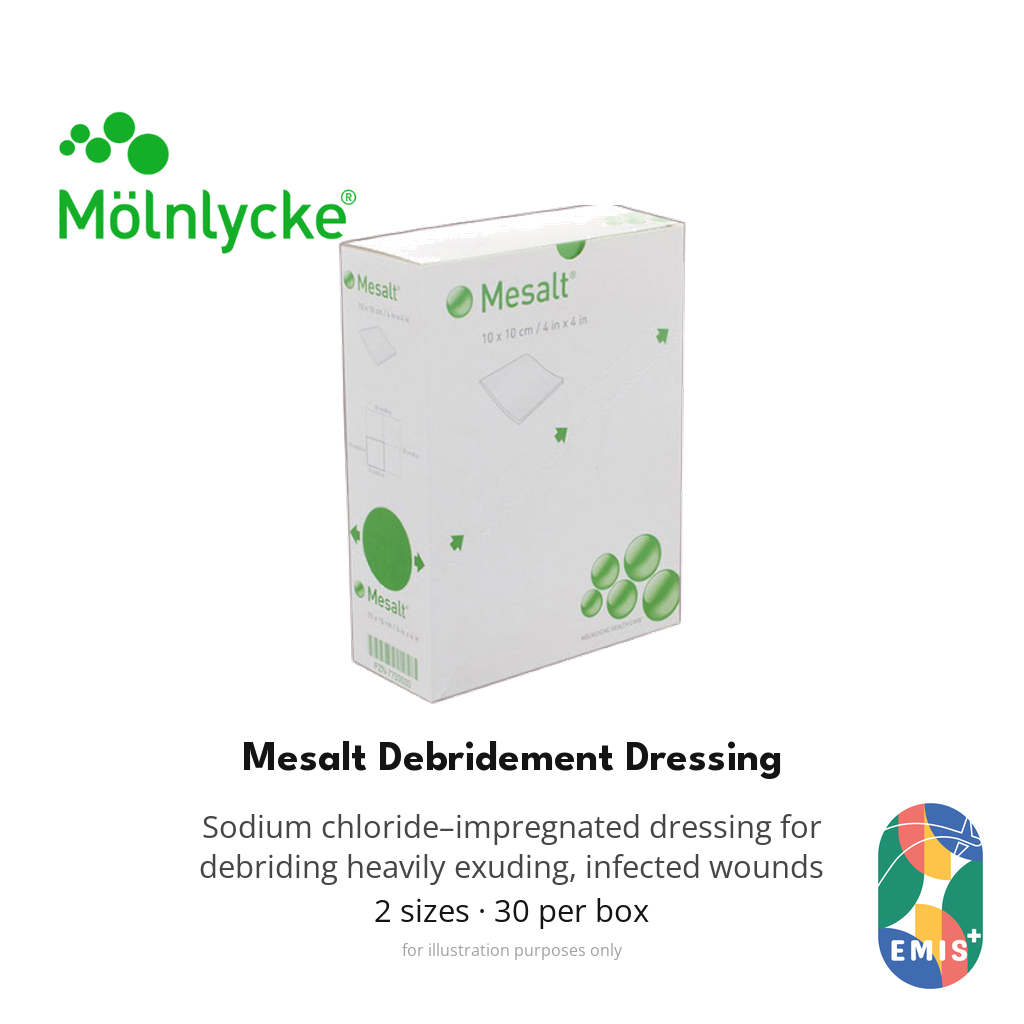 Mesalt Debridement Dressing