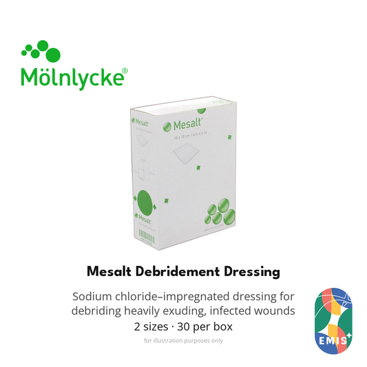 Mesalt Debridement Dressing