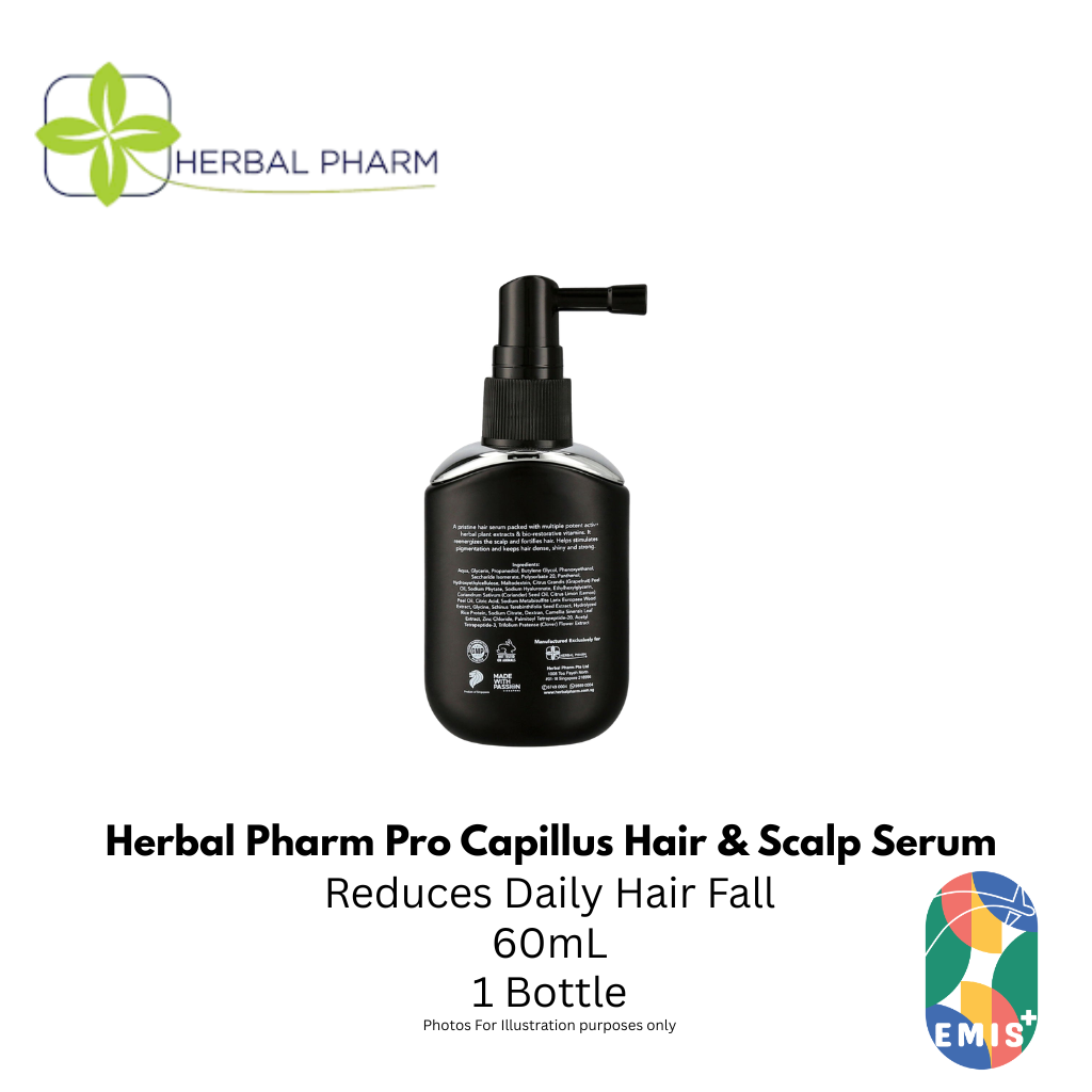 Herbal Pharm: Pro Capillus Hydrating Hair & Scalp Serum - Reduce Hair Fall & Boost Growth product image 2 – EMIS+ Singapore
