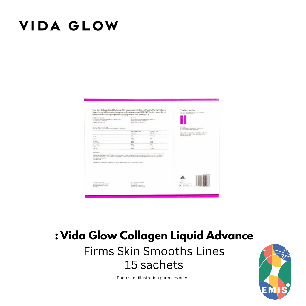 Vida Glow Collagen Liquid Advance 15 Sachets - image 5