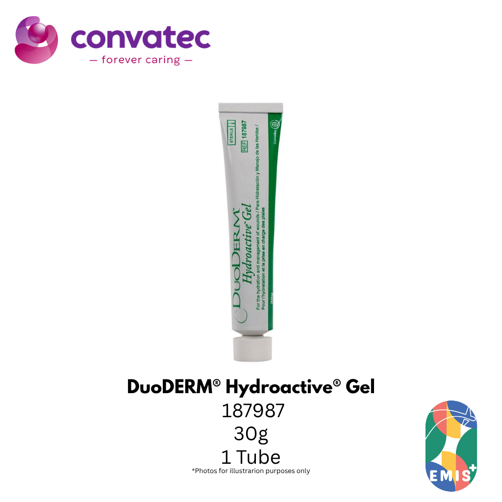 [Per tube] 187987 Convatec Duoderm Hydroactive Sterile Gel 30G product image 2 – EMIS+ Singapore