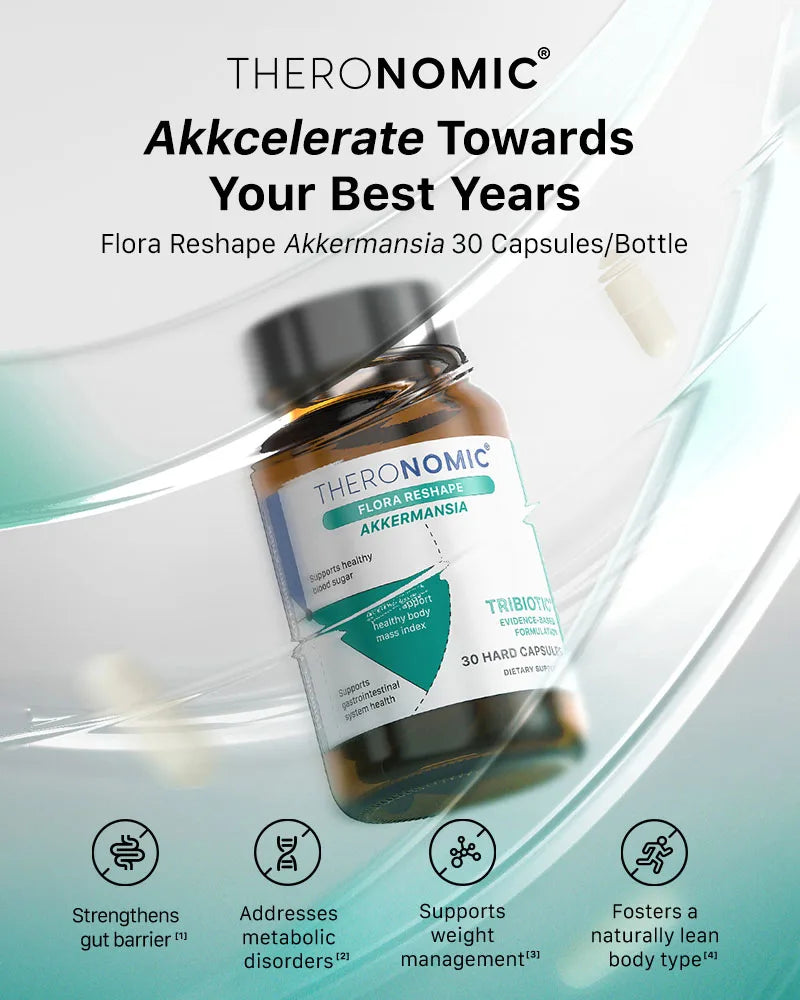 TheroNomic Flora Reshape Akkermansia Buy 3 Free Reds 10 sachets