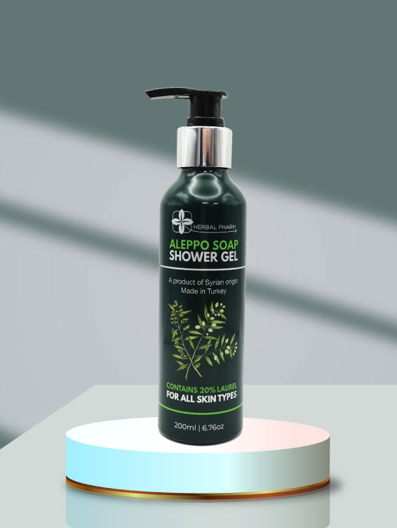 Herbal Pharm Aleppo Soap Shower Gel 200ml - Herbal Pharm Singapore