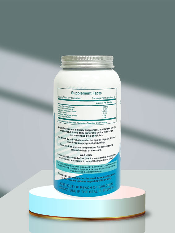 Herbal Pharm Calcium Magnesium with Vitamin D3 120 Capsules - Herbal Pharm Singapore