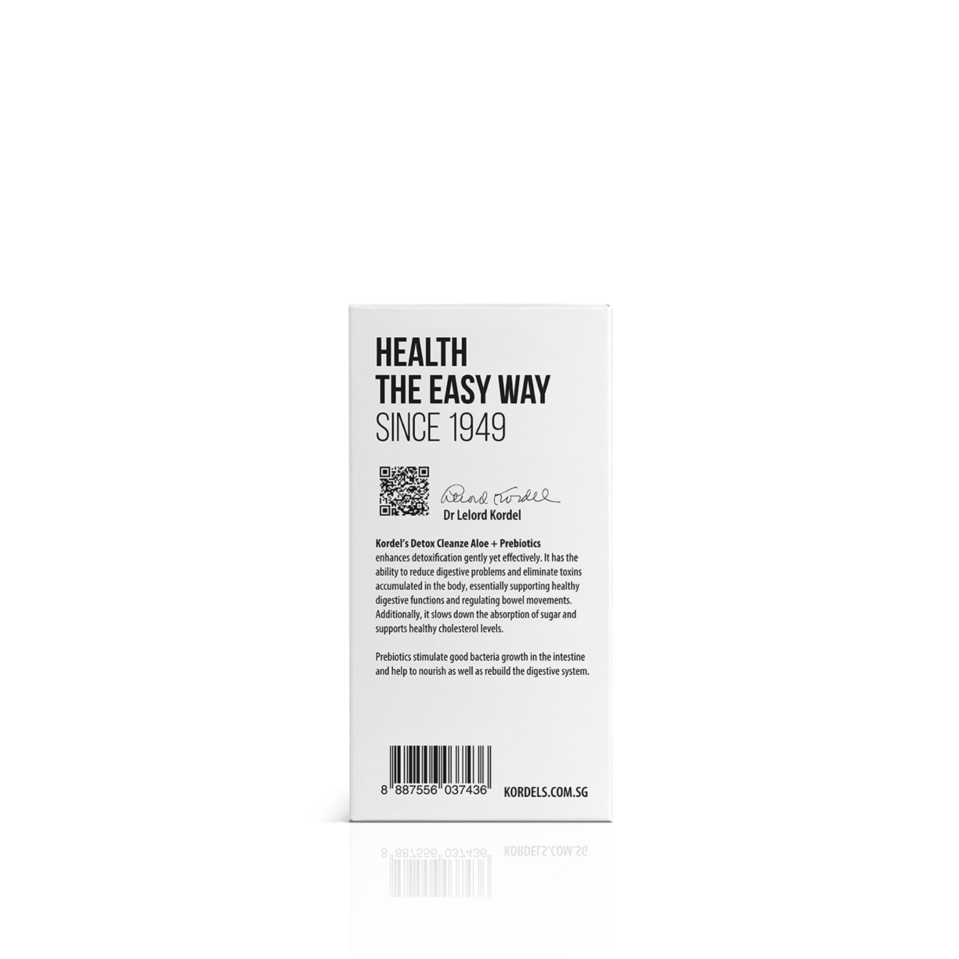 KORDEL’S DETOX CLEANZE ALOE + PREBIOTICS
