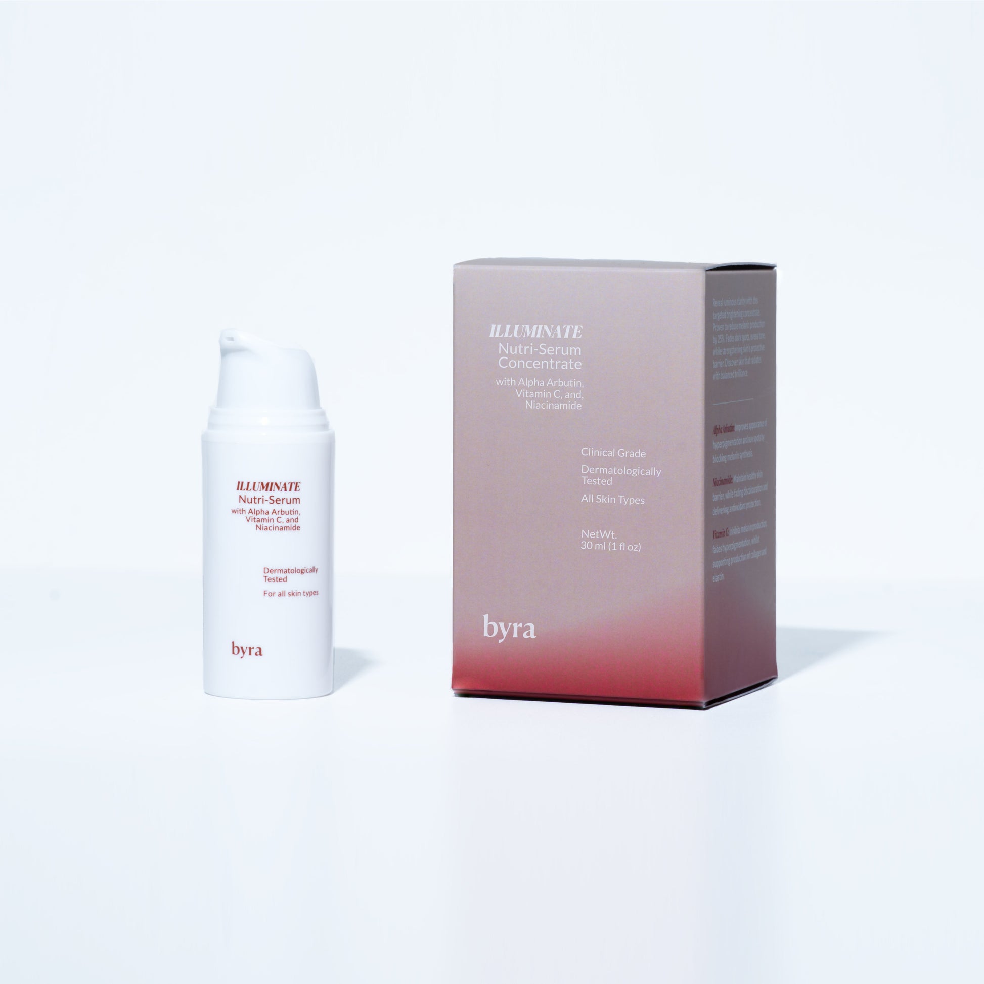 Byra Complete Skin Transformation Set for Cleansing Brightening and Skin Renewal