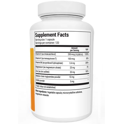 Dr. Berg's D3 & K2 Vitamin: Maximum Strength Support