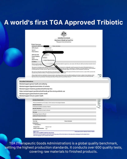 【Member Upgrade】Theronomic Tribiotic Gut Shield 30 capsules*8 bottles Free SGD9 voucher pack