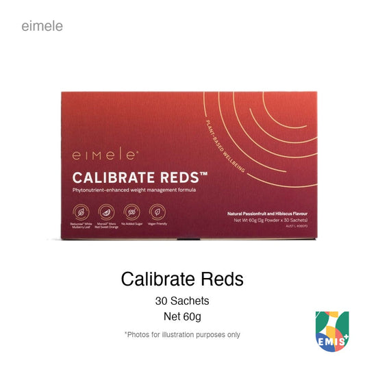 Eimele Calibrate Reds Weight Management Drink Powder 30 Sachets