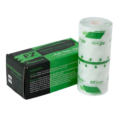 Derm Defender Tattoo Adhesive Protective Shield - Premium