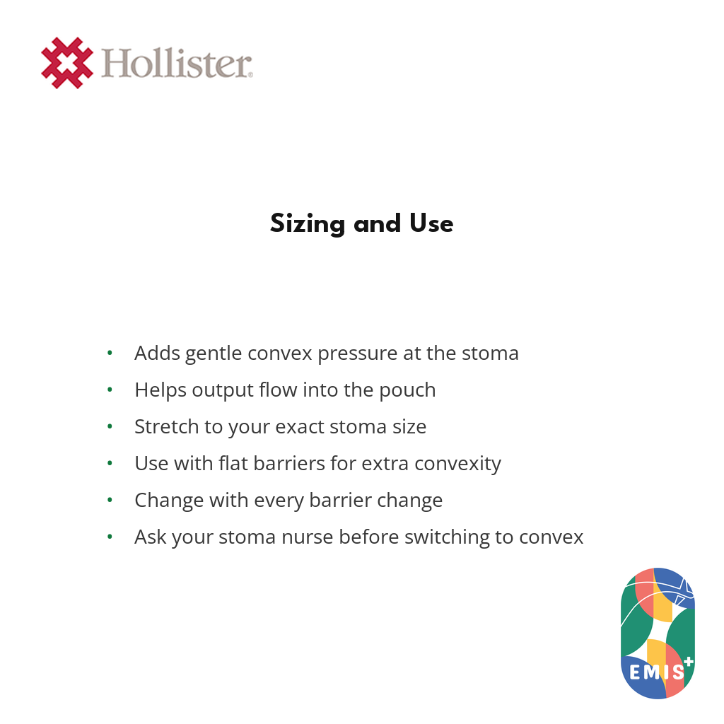 Hollister Adapt FlexTend Convex Barrier Rings, Box of 10 — EMIS+ Singapore