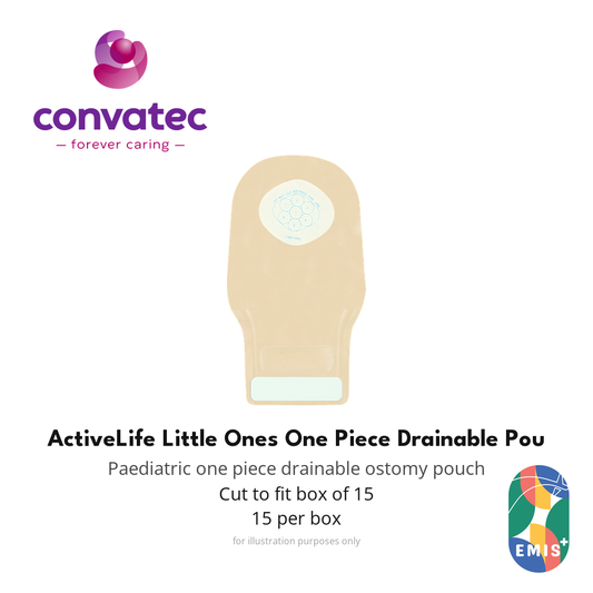 ConvaTec ActiveLife Little Ones One Piece Drainable Pouch, Paediatric